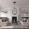 Ekena Millwork Benson Classic Medallion (Canopies up to 6 1/2"), 28 3/8"OD x 3 3/4"ID x 1 5/8"P, Cloud Burst CM28BECBF - alternate 4